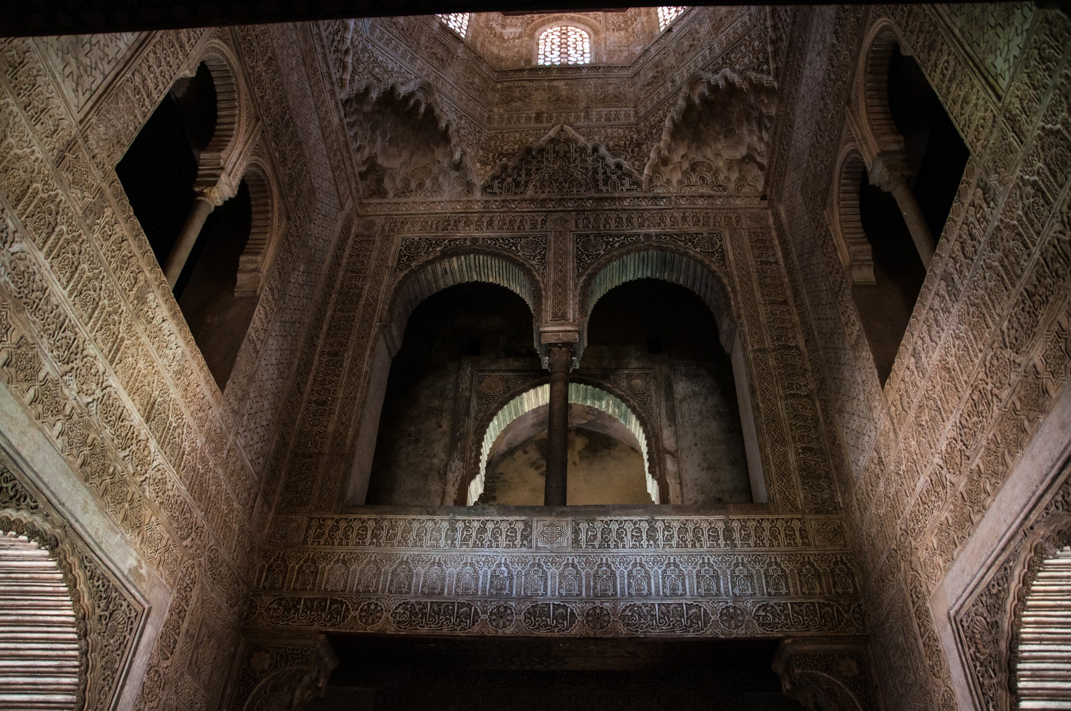 Interior de la Torre de las Infantas, en la Alhambra de Granada